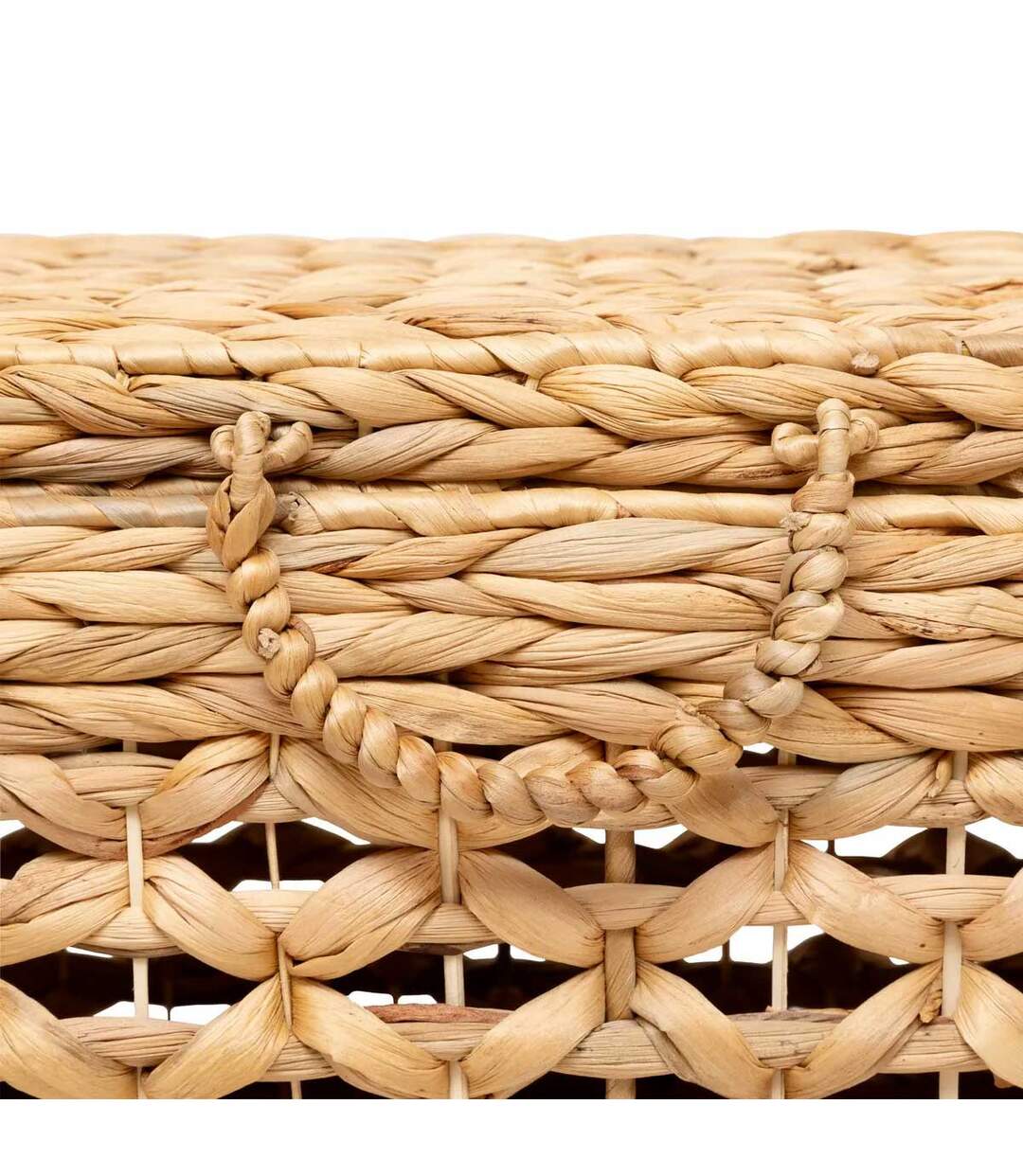 Coffre Bout de Lit en Jacinthe Doli 104cm Naturel-4