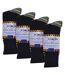 Multipack Mens Diabetic Work Socks | Non Elastic Breathable Diabetic Socks-2
