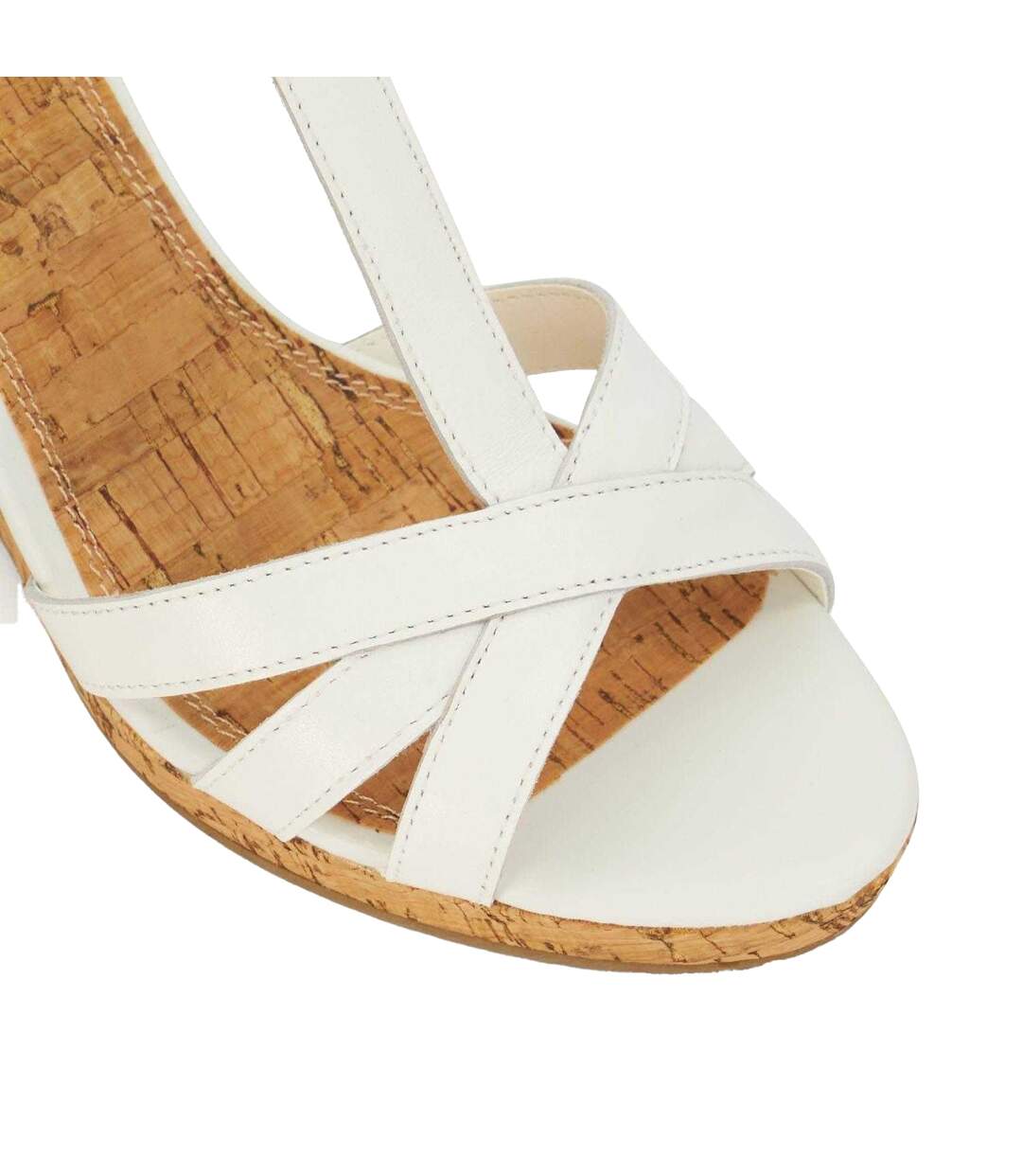 Sandales Keep Femme Blanc Dune London-4