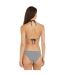 Womens/ladies Cheeky Reversible Bikini Navy Tommy Hilfiger-3