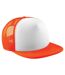 Beechfield Vintage Plain Snap-Back Trucker Cap (Orange/White) - UTRW261