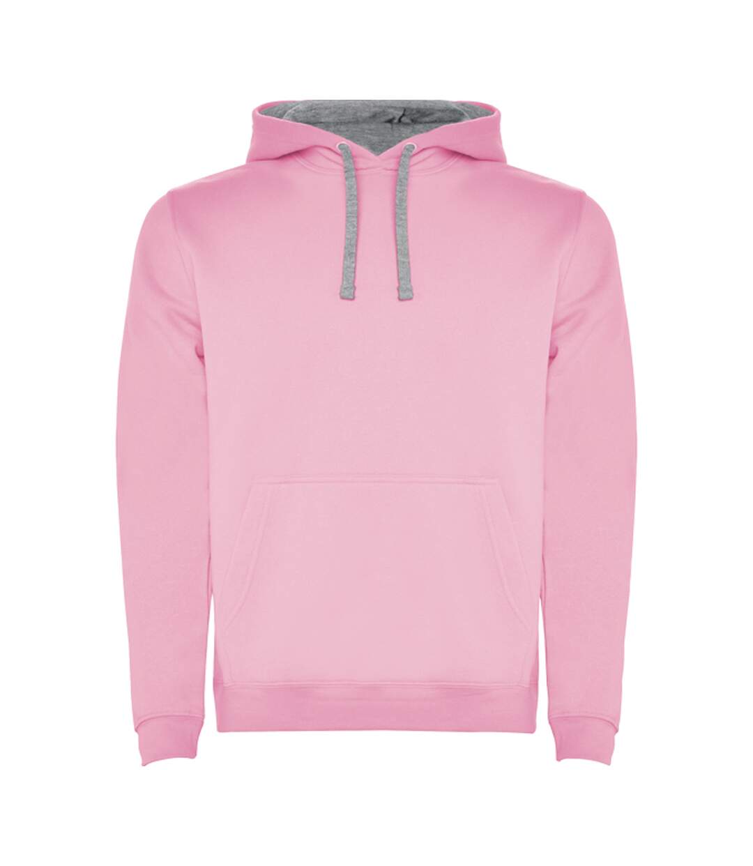 Sweat Urban Homme Rose Clair Gris Chiné Roly-1