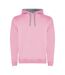Sweat Urban Homme Rose Clair Gris Chiné Roly-1
