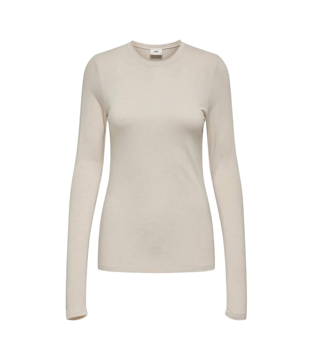 T-shirt Motif/style Uni Femme Blanc Cassé Only-2