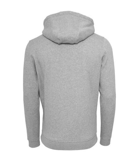 Sweat À Capuche Easy Sign Pour Hommes Gris Chiné Mister Tee