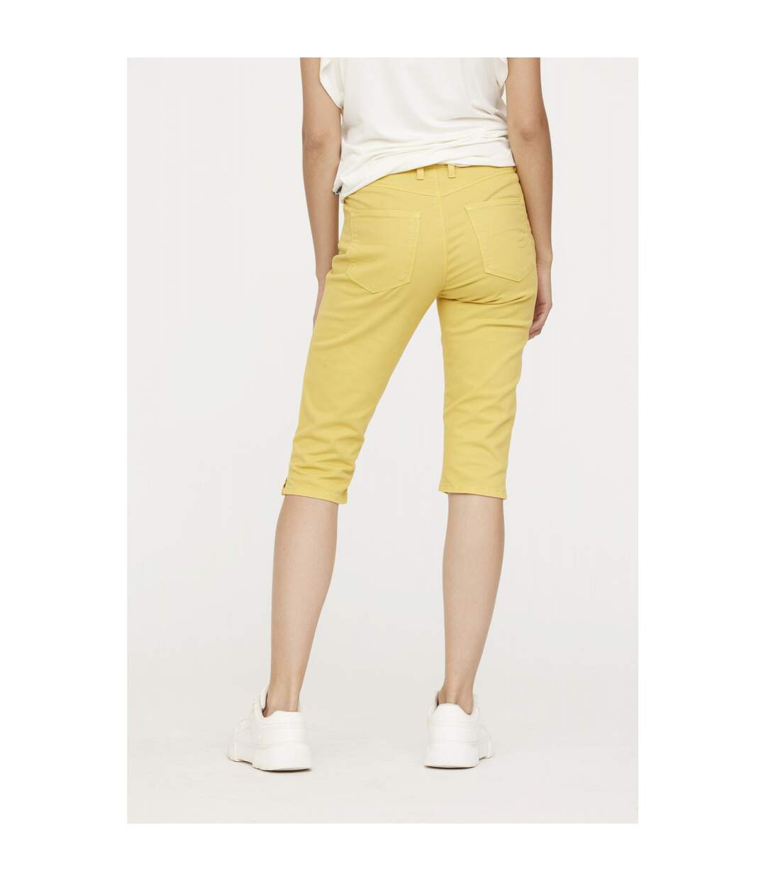 Pantalon coton corsaire JAZIA