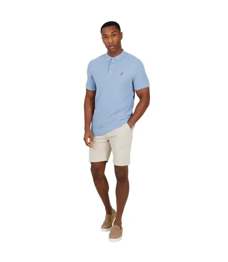 Polo Homme Bleu Clair Brave Soul