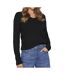 Pull Col V Noir Femme Vila 69 - S