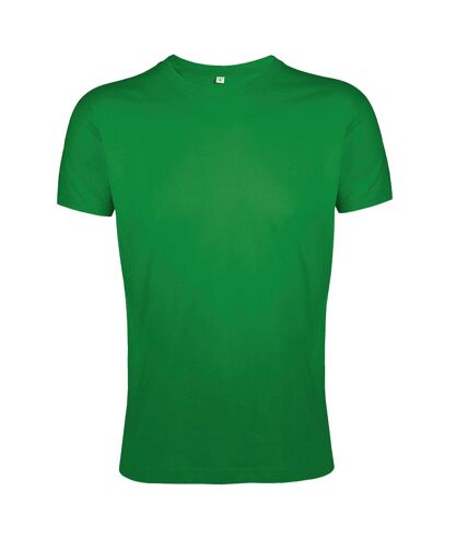 SOLS Mens Regent Slim Fit Short Sleeve T-Shirt (Kelly Green)