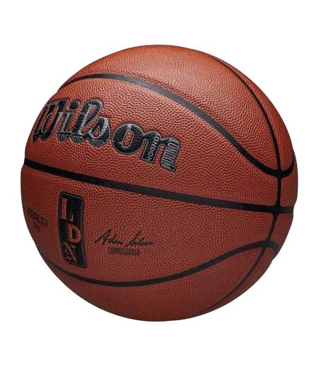 Ballon De Basket Motif/style Nba Authentic City London Taille 7 Marron Wilson