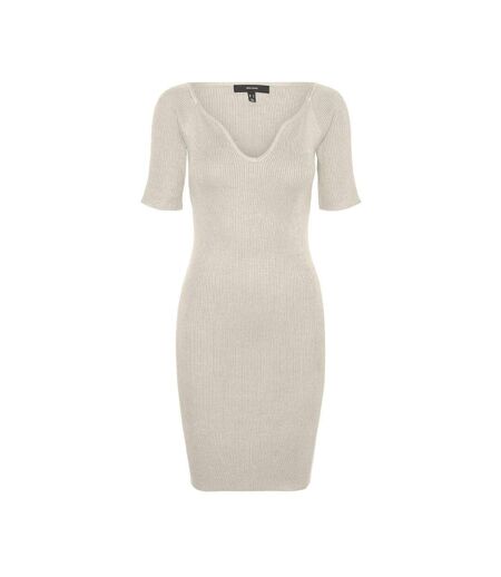 Robe ecru femme vero moda willow