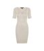 Robe ecru femme vero moda willow-2