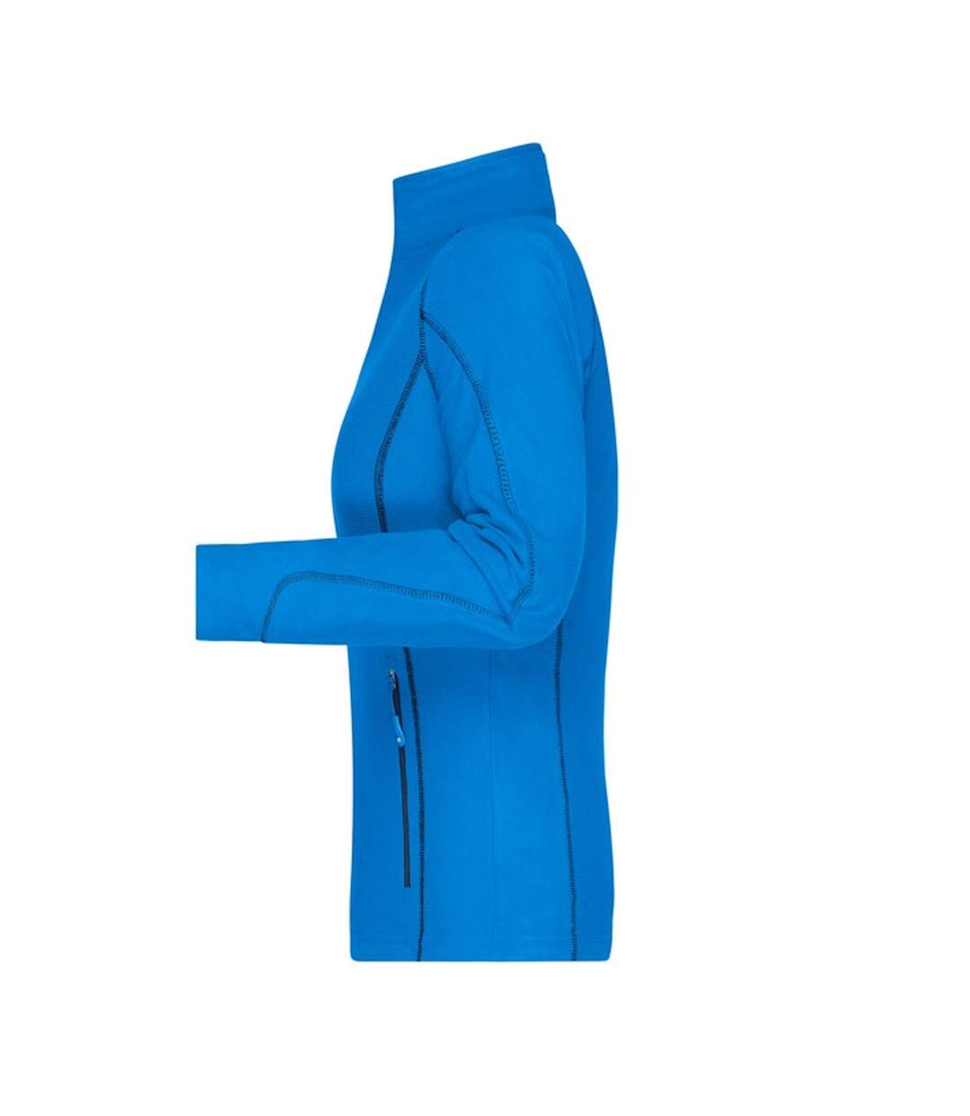 Veste Polaire Femme Turquoise Pâle Bleu Marine James And Nicholson-3