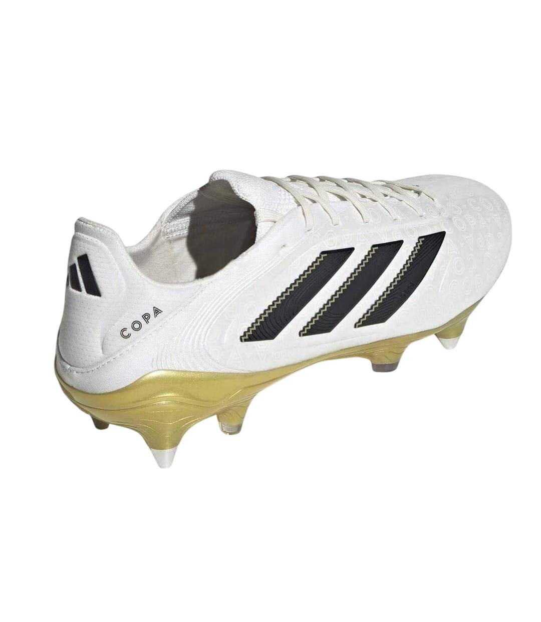 Unisex Adult Copa Pure.3 Leather Soft Ground Football Boots White Adidas-2