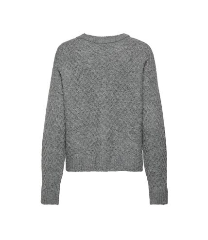 Pull Gris Femme JDY Bigum - L