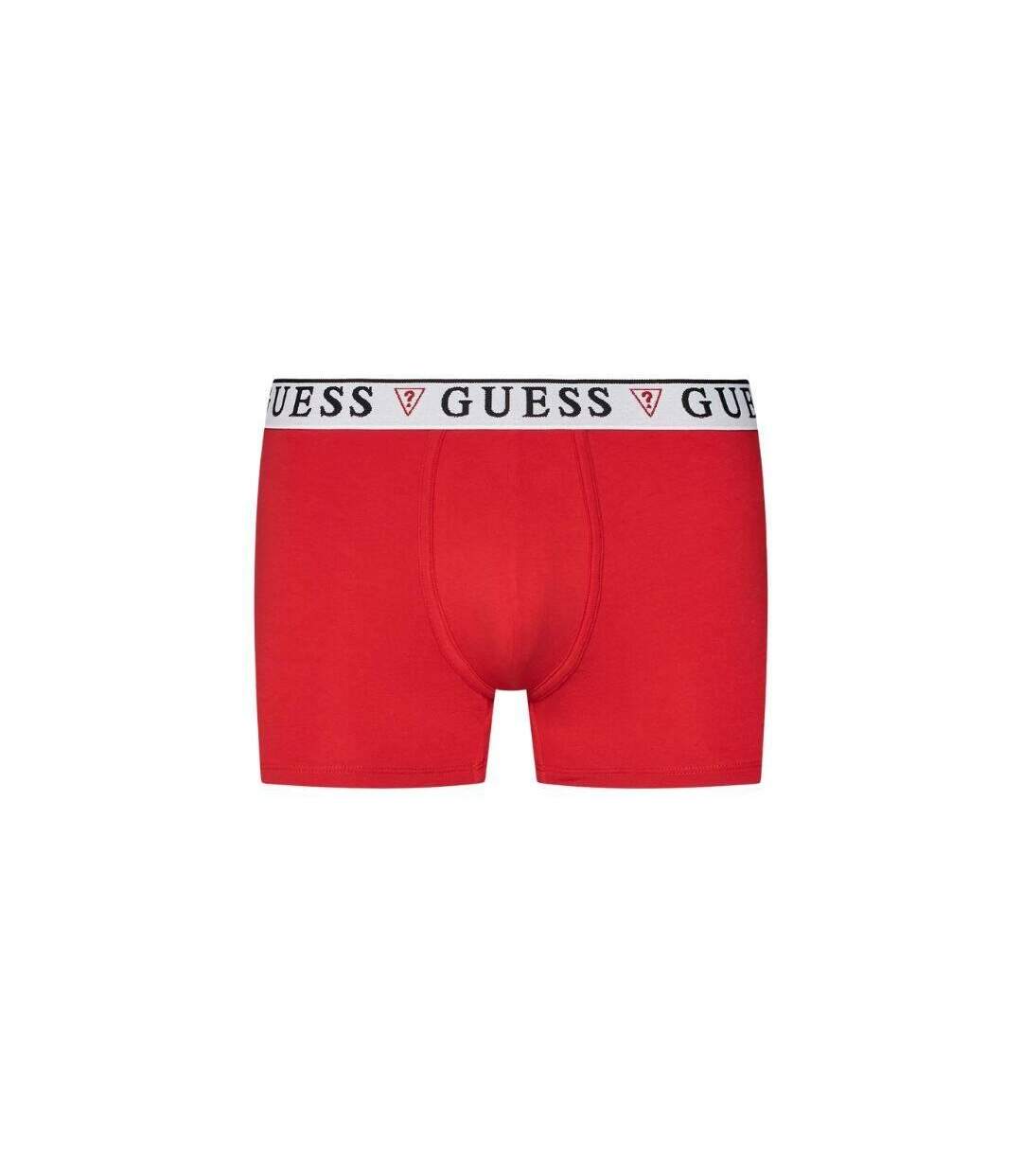 Boxers Homme Bleu Marine Rouge Noir Guess-4