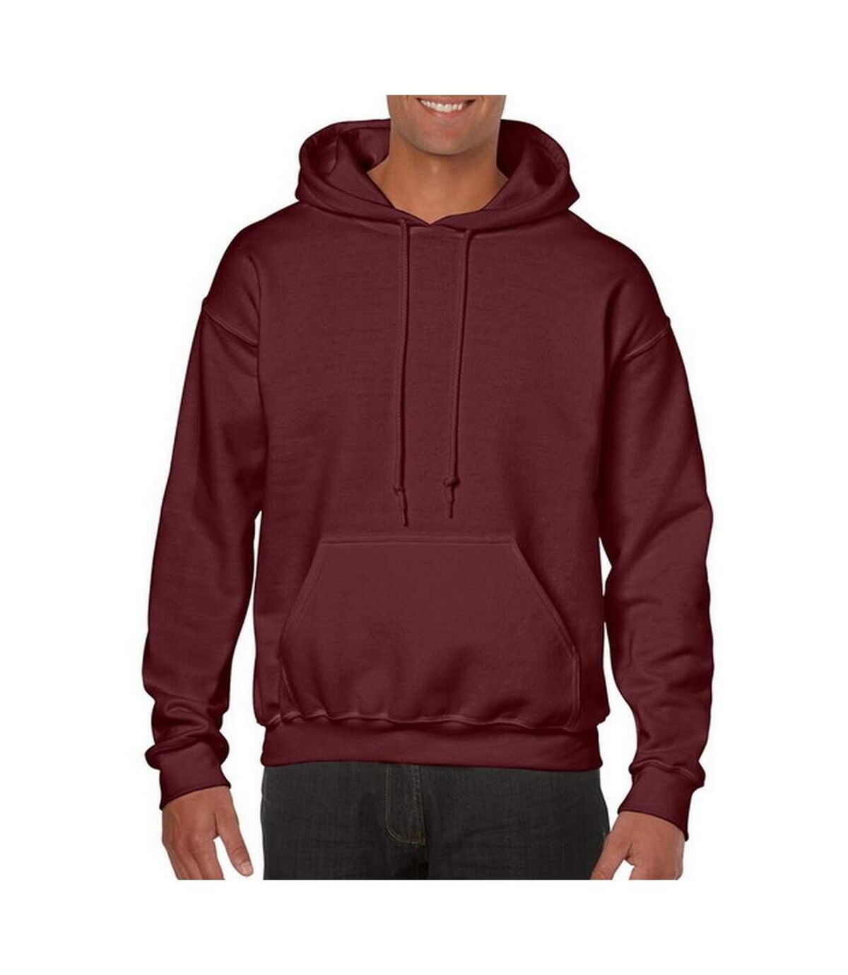 Gildan Heavy Blend Adult Unisex Hooded Sweatshirt/Hoodie (Azalea)
