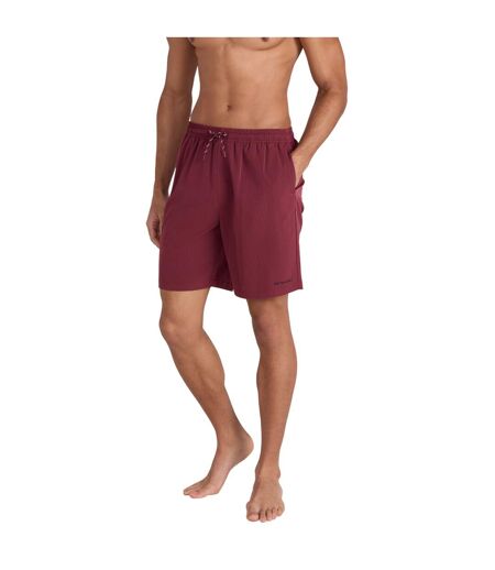 Short De Bain Reeva Homme Bordeaux Animal