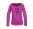 Mayflower NEON1 : Tee-shirt manches longues rose fushia 100% coton éclatant-5