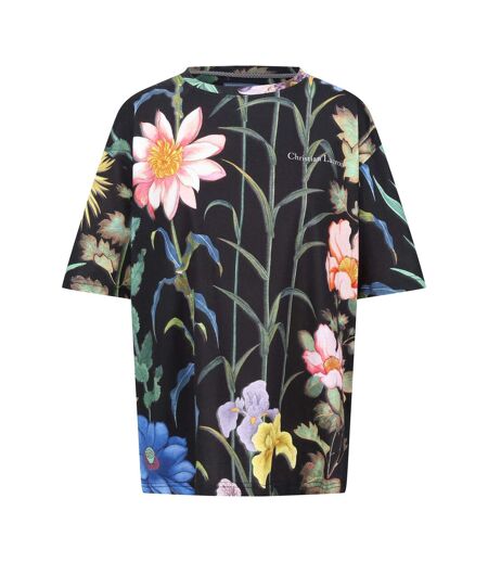 Womens/ladies christian lacroix bellegarde selam print t-shirt black/multicoloured Regatta