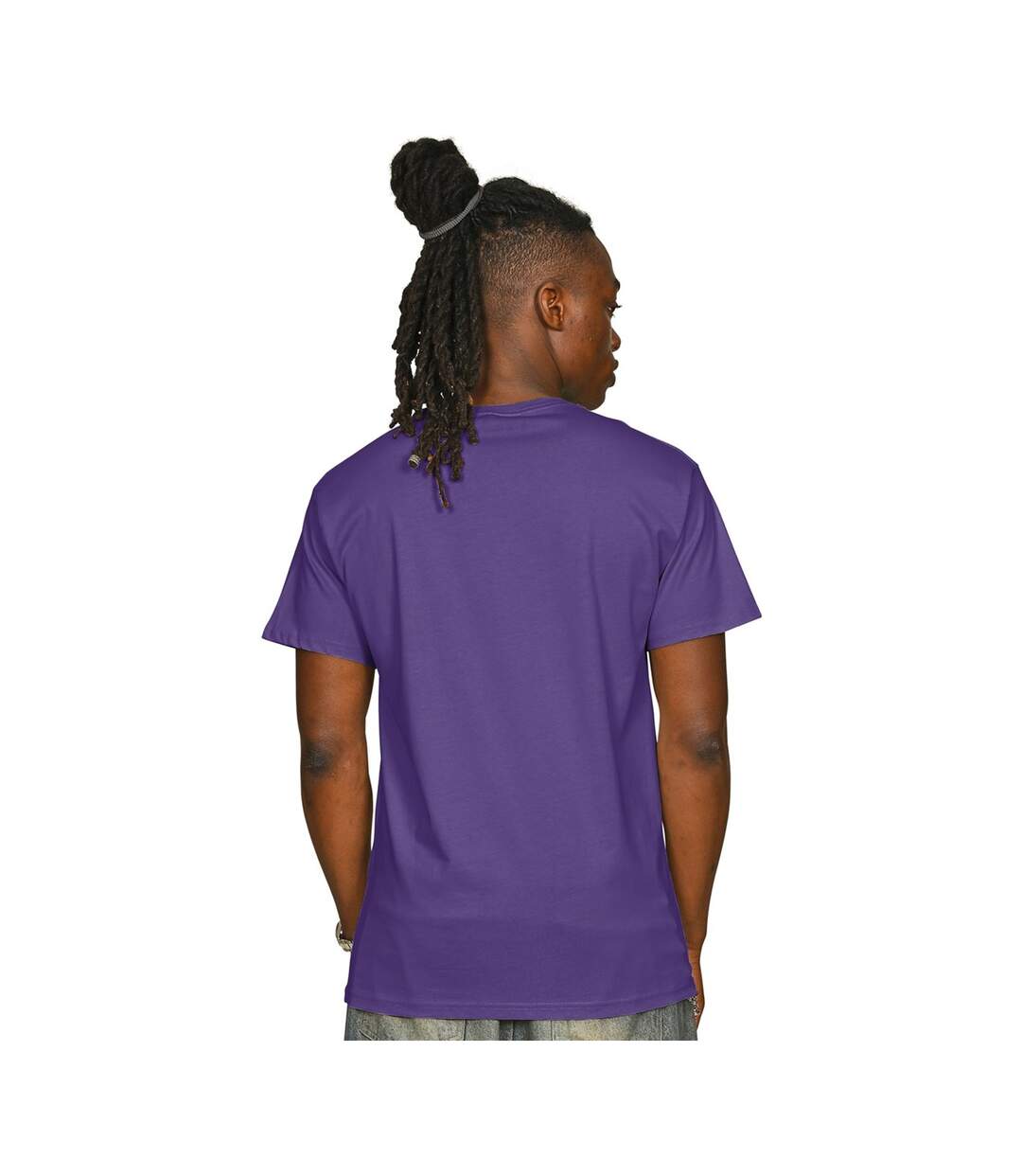 T-shirt Supreme Adulte Violet Casual Classics-2
