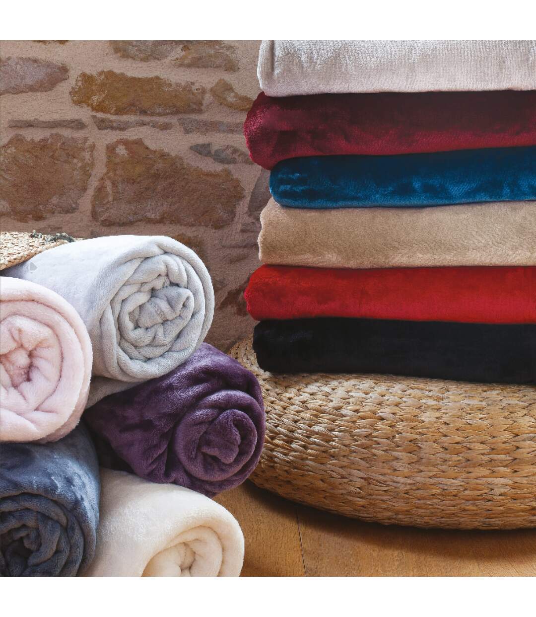 Couverture polaire VELVET polyester 280 g/m2-5