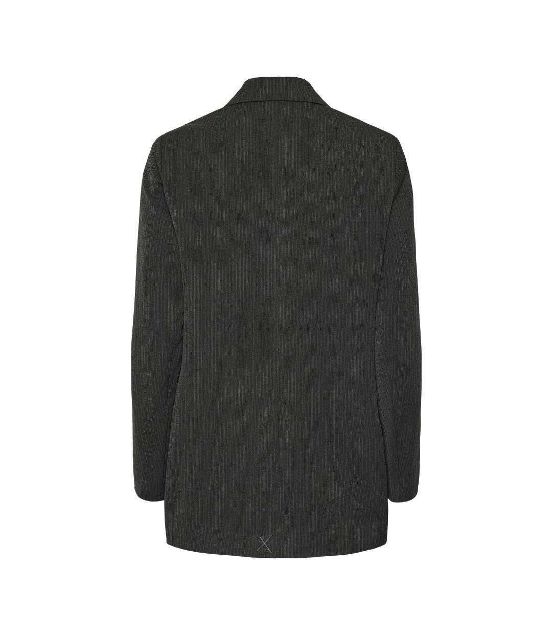 Blazer noire femme pieces talia-2
