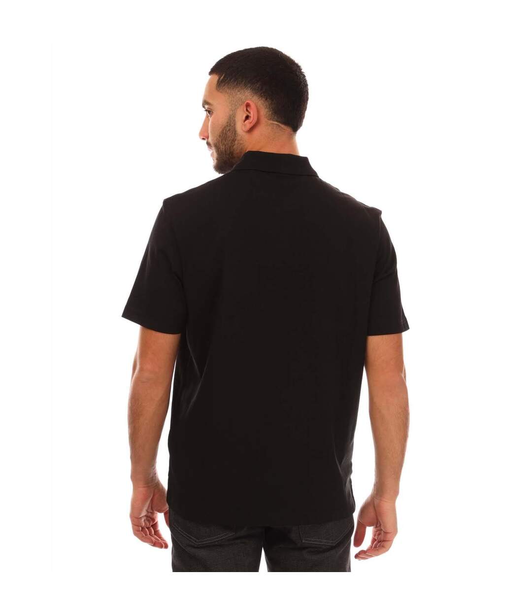 Polo Drocholo Homme Noir Hugo-3