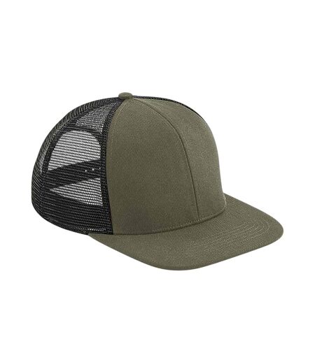 Casquette Trucker Original Vert Olive Noir Beechfield