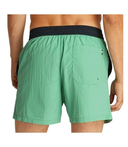 Short de bain vert homme tommy hilfiger drawstring - l