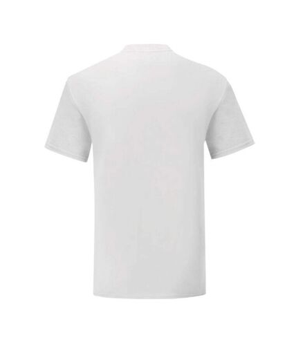 T-shirt manches courtes iconic homme blanc Fruit of the Loom Fruit of the Loom