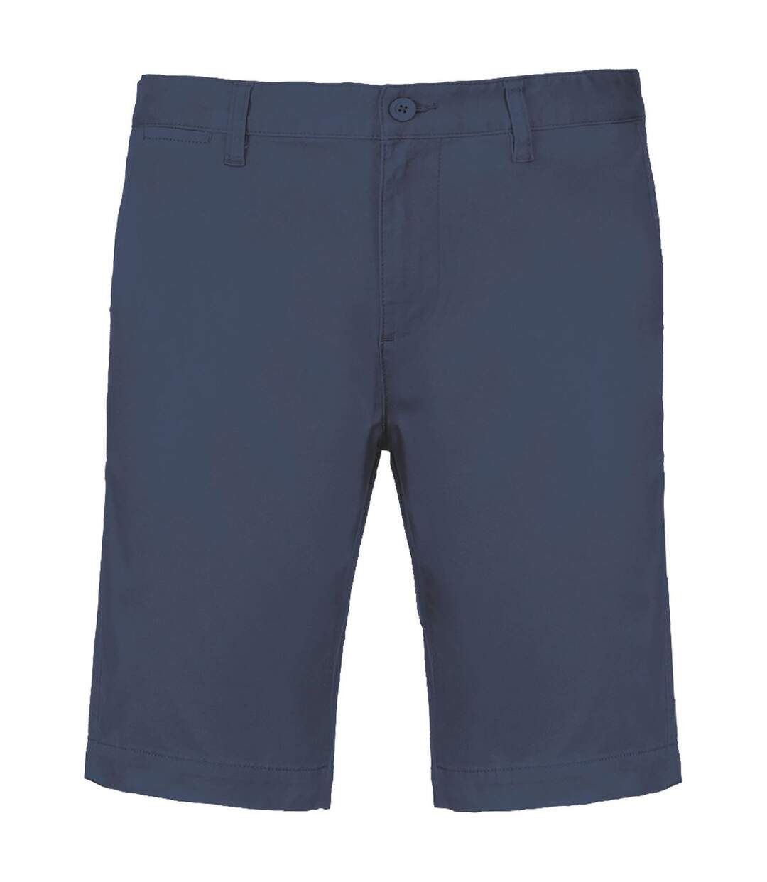 Bermuda chino homme - K750 - bleu profond-1