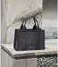 Sac shopping femme noir DAVID JONES, élégant et pratique, avec strass-4