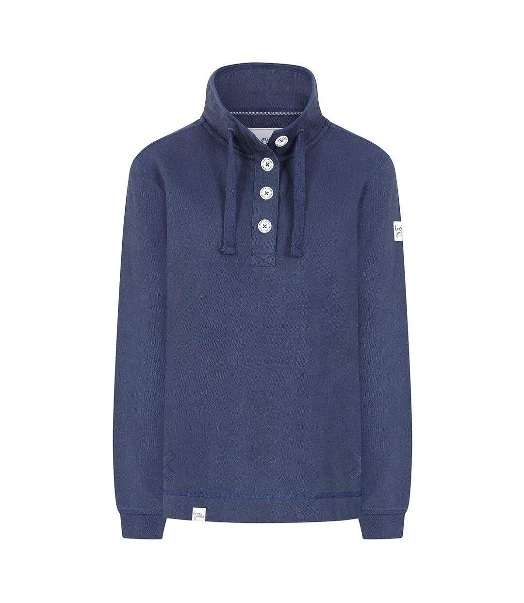 Haut Polaire Femme Bleu Marine Lazy Jacks-1