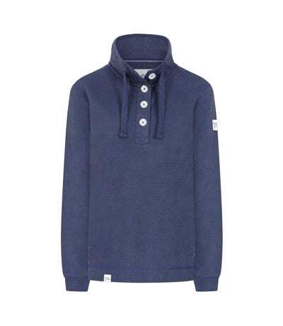 Haut Polaire Femme Bleu Marine Lazy Jacks