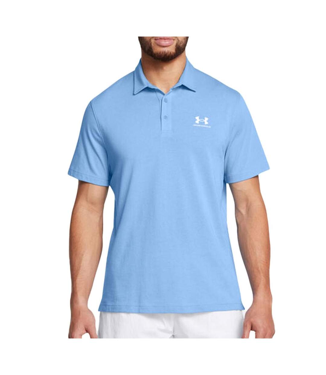 Polo Bleu Homme Under Armour 1386608 - L-1