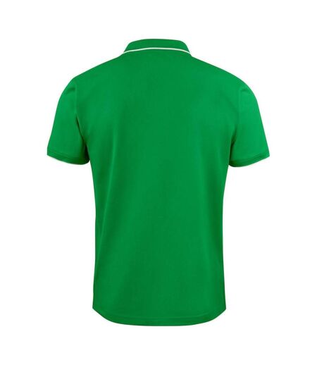 Mens Greenville Polo Shirt Sport Green James Harvest