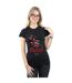Disney Femme/Les femmes Mulan Movie Pose - T-shirt en coton (Noir) - UTBI30745-2