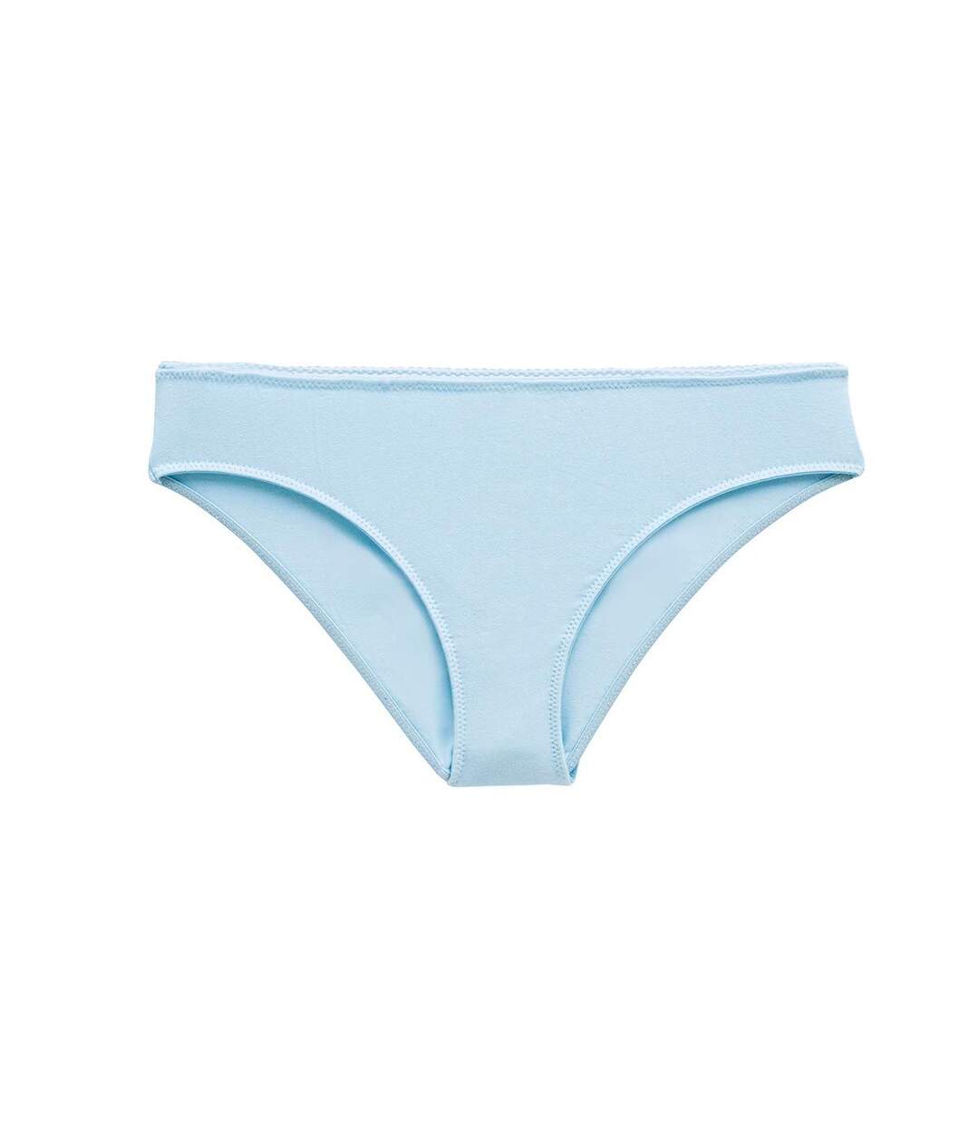 Lot de 2 slips en coton bleu Clem-2