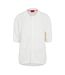 Cardigan Motif/style Tricot En Losanges Homme Blanc Hugo-1