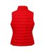 Doudoune sans manches terrain femme rouge 2786-2