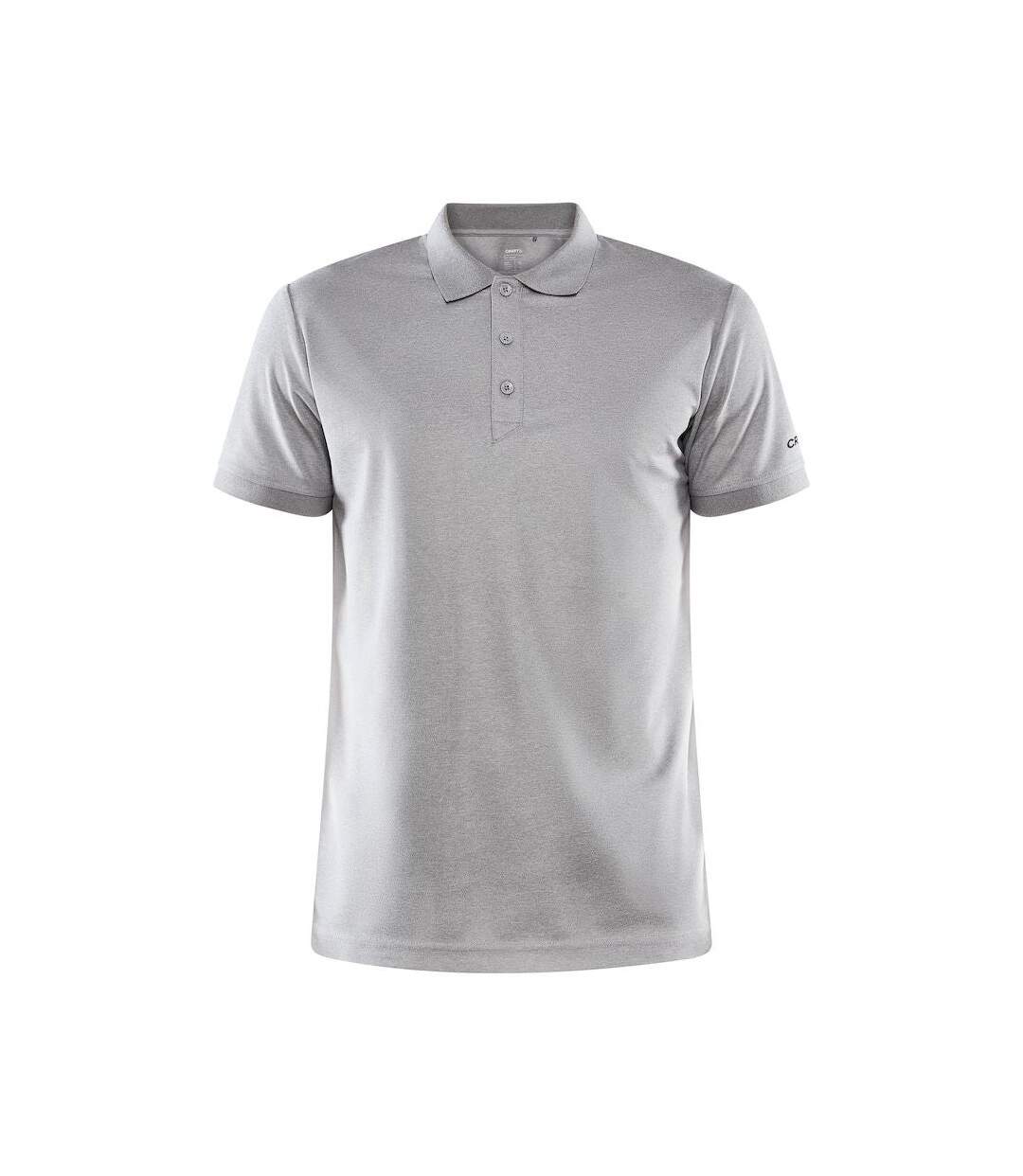 Craft Mens Core Unify Melange Polo Shirt (Gray)