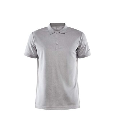 Craft Mens Core Unify Melange Polo Shirt (Gray) - UTUB1005