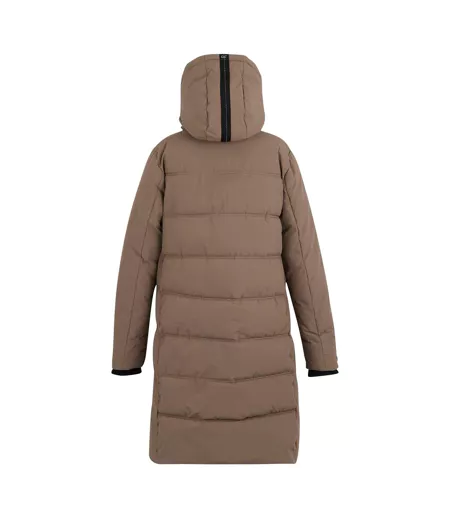 Doudoune Matelassée Eryn Femme Moka Noir Regatta