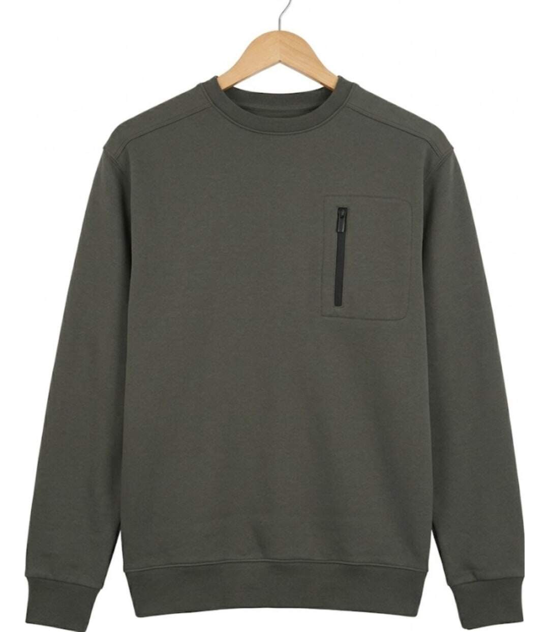 CHALLENGER GARRY1 — Sweat col rond gris quartz : confort et résistance au quotidien-5