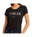 T-shirt Noir Femme Morgan Datti