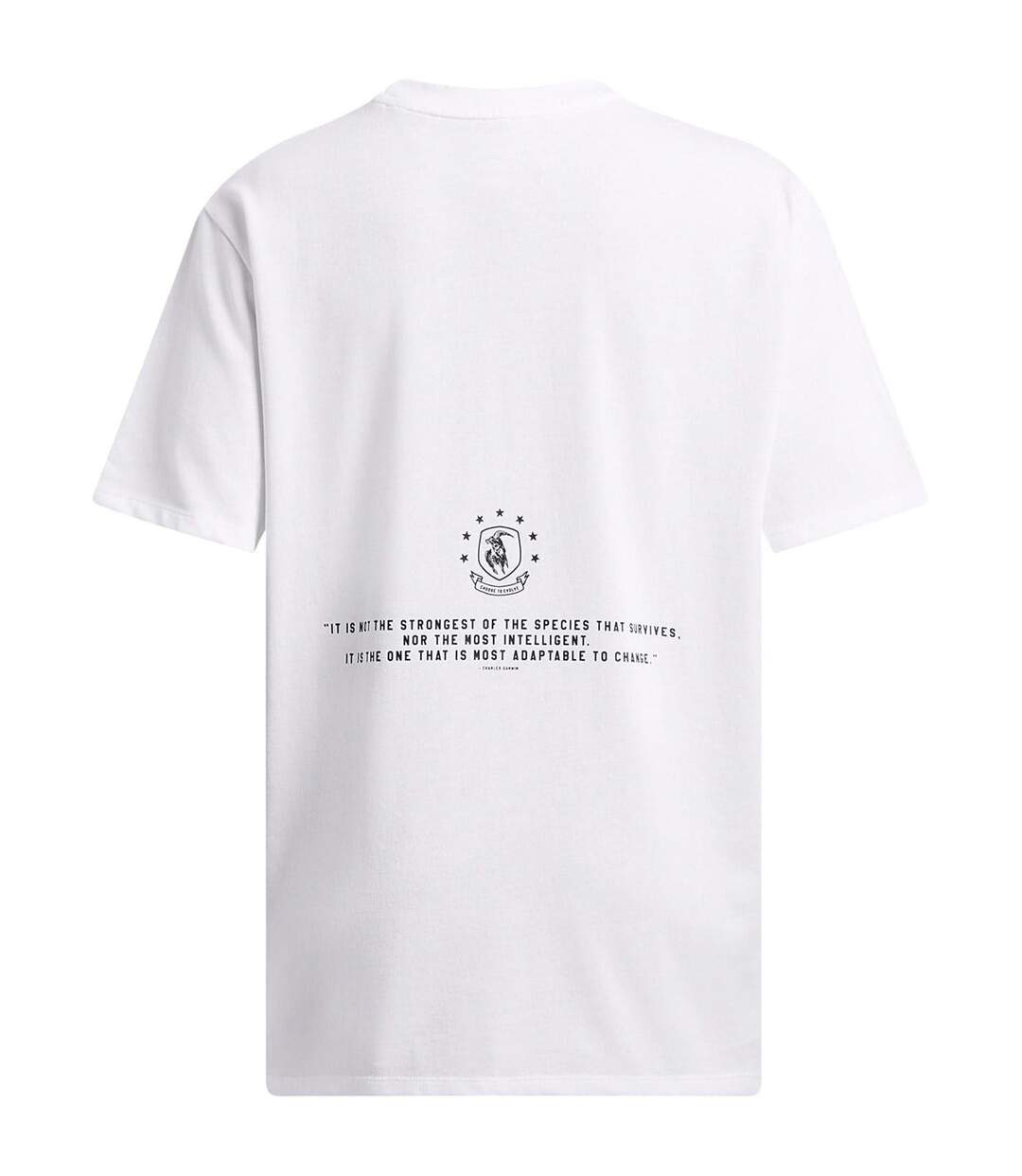 T-shirt Project Rock Femme Blanc Under Armour-2