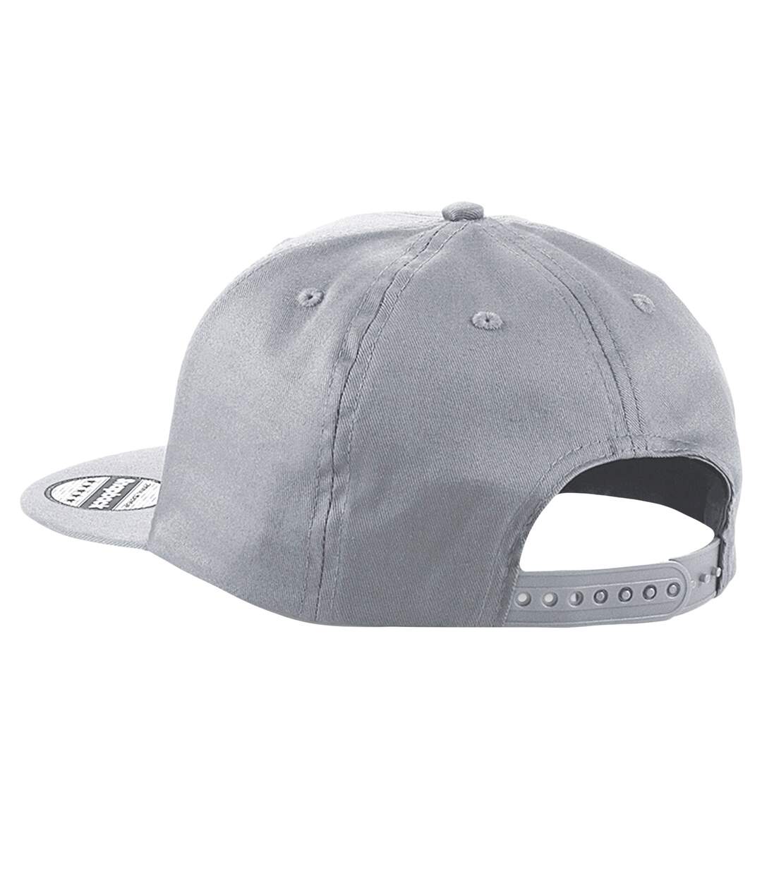 Casquette ajustable adulte gris clair Beechfield-2