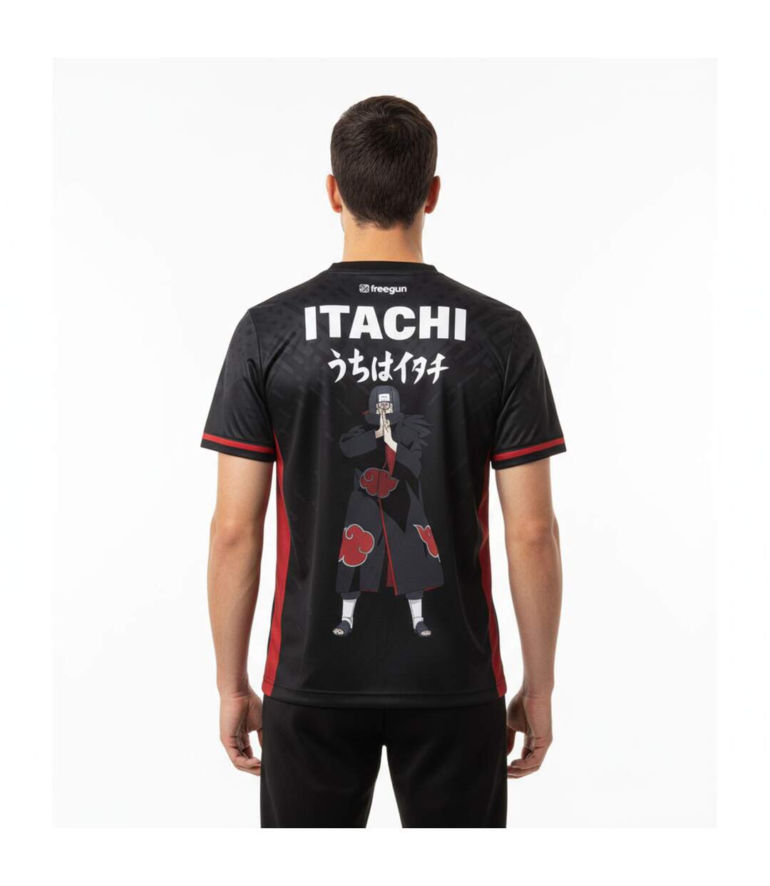 T-shirt homme en polyester Naruto Shippuden  Itachi Freegun-2
