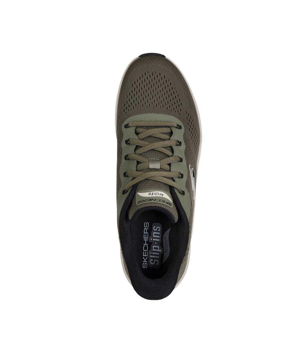 Mens Arch Fit 2.0 Slip-in Trainers Olive Skechers-4